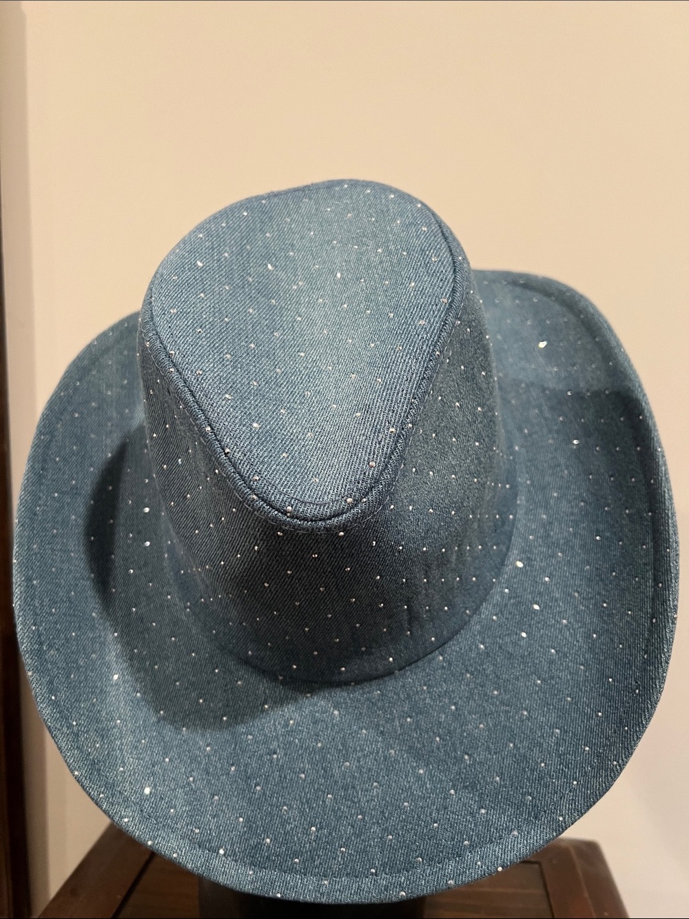 Blue Speckled Women's Western Hat